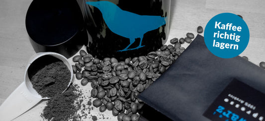 Frisch gerösteten Kaffee richtig lagern