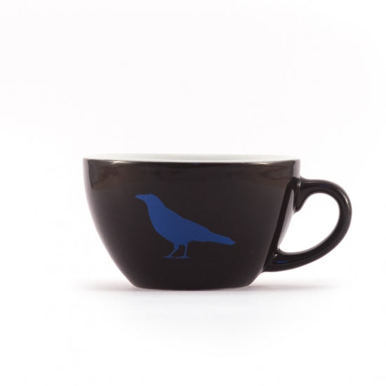 Tasse Cappuccino ACME rabenschwarz