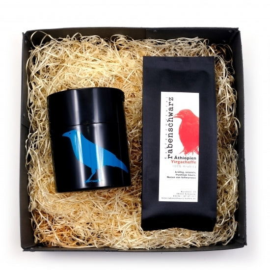 Geschenkpaket Kaffee & Dose