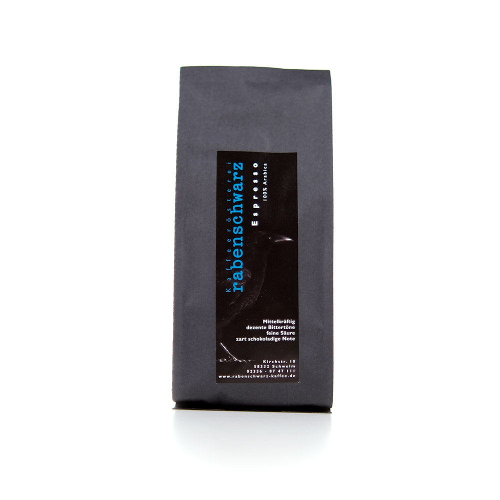 Espresso rabenschwarz