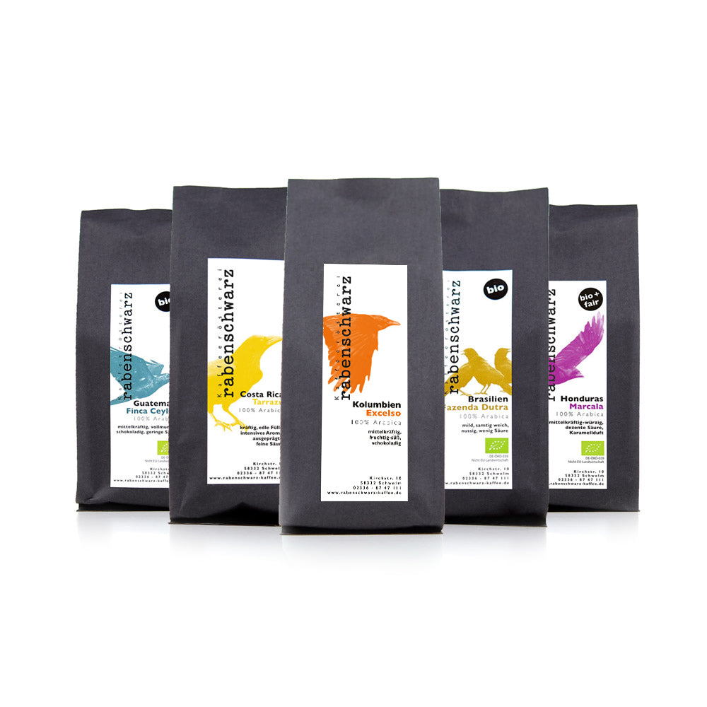 Kaffee-Probierpaket Südamerika