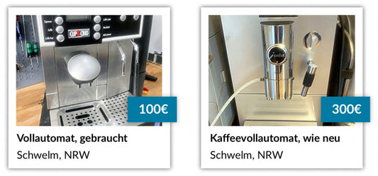 Kaffeevollautomaten gebraucht kaufen